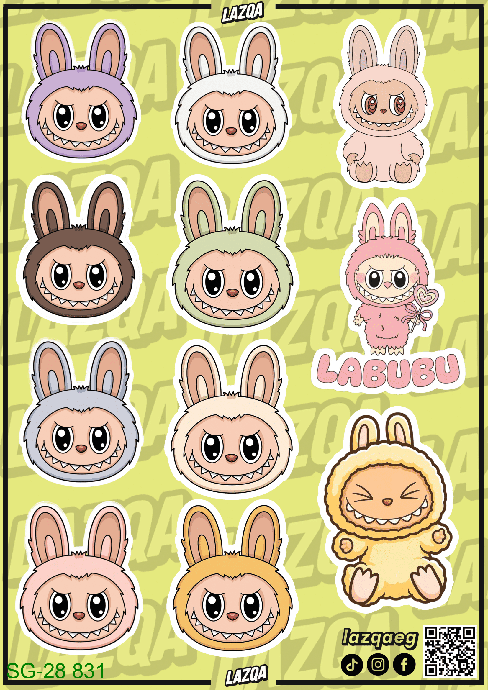 Labubu Sheet [2]