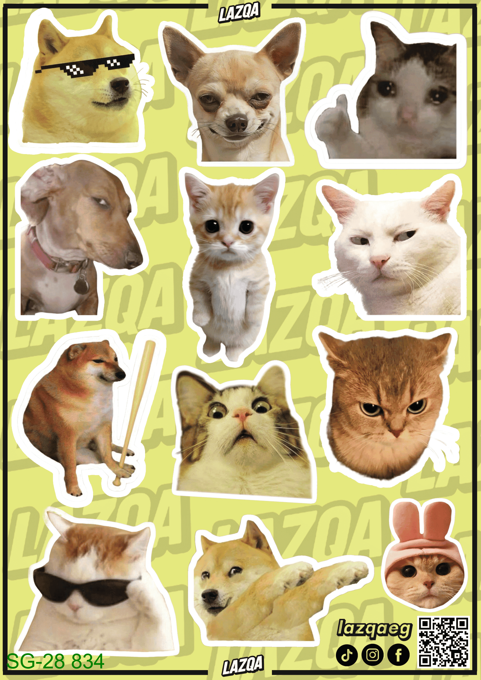 Cats & Dogs Sheet