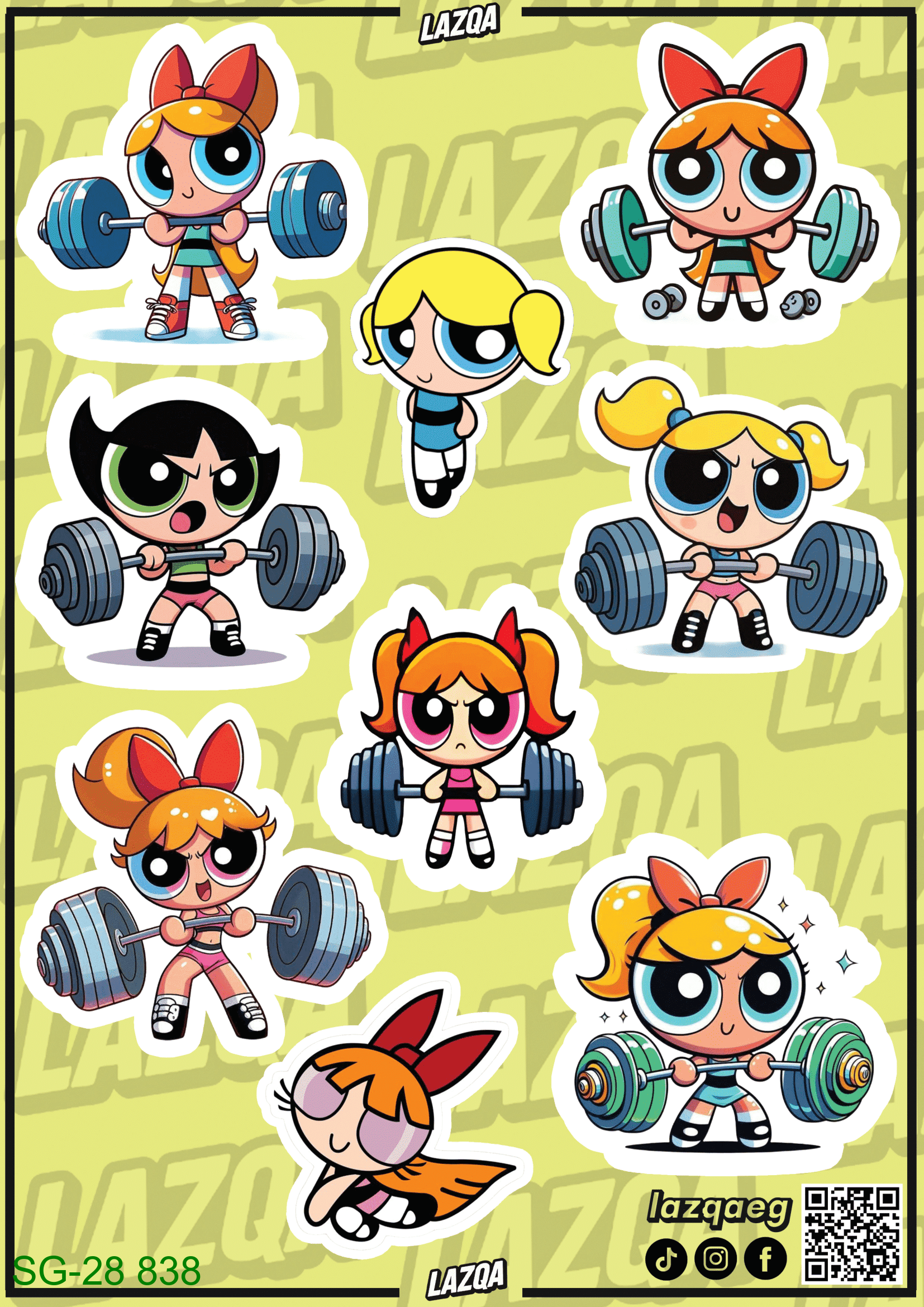 The Powerpuff Girls Sheet