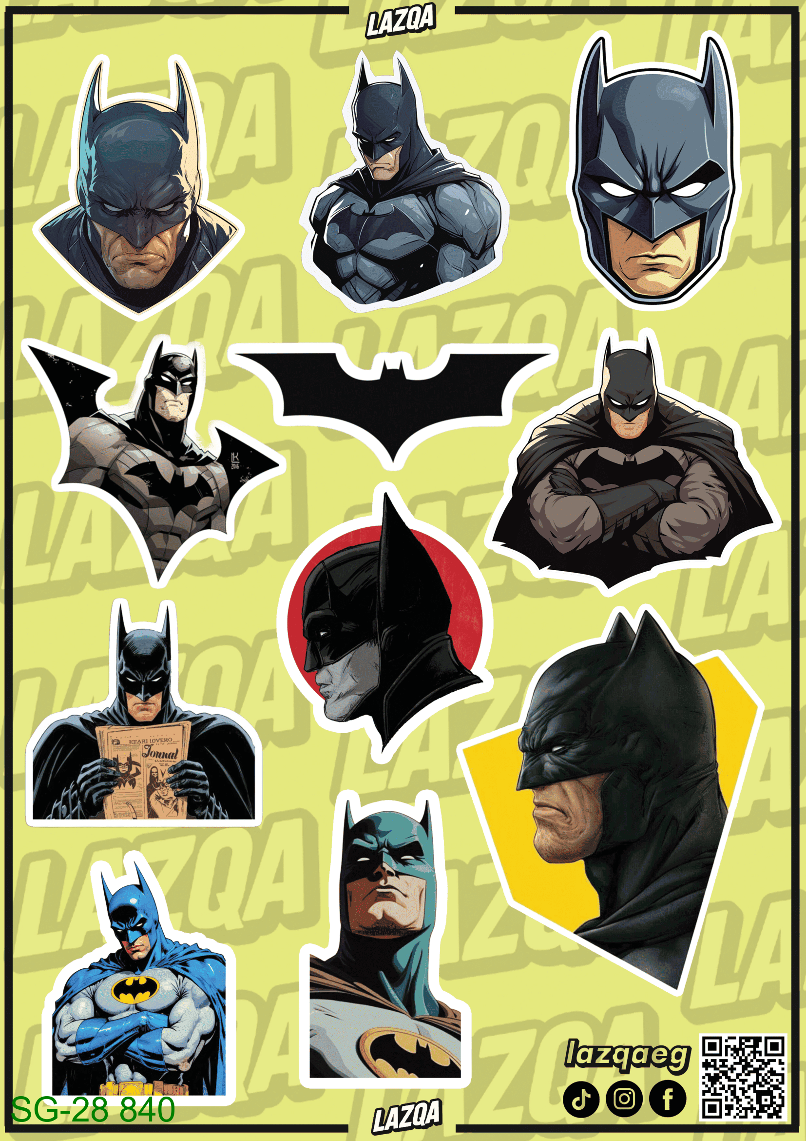 Batman Sheet