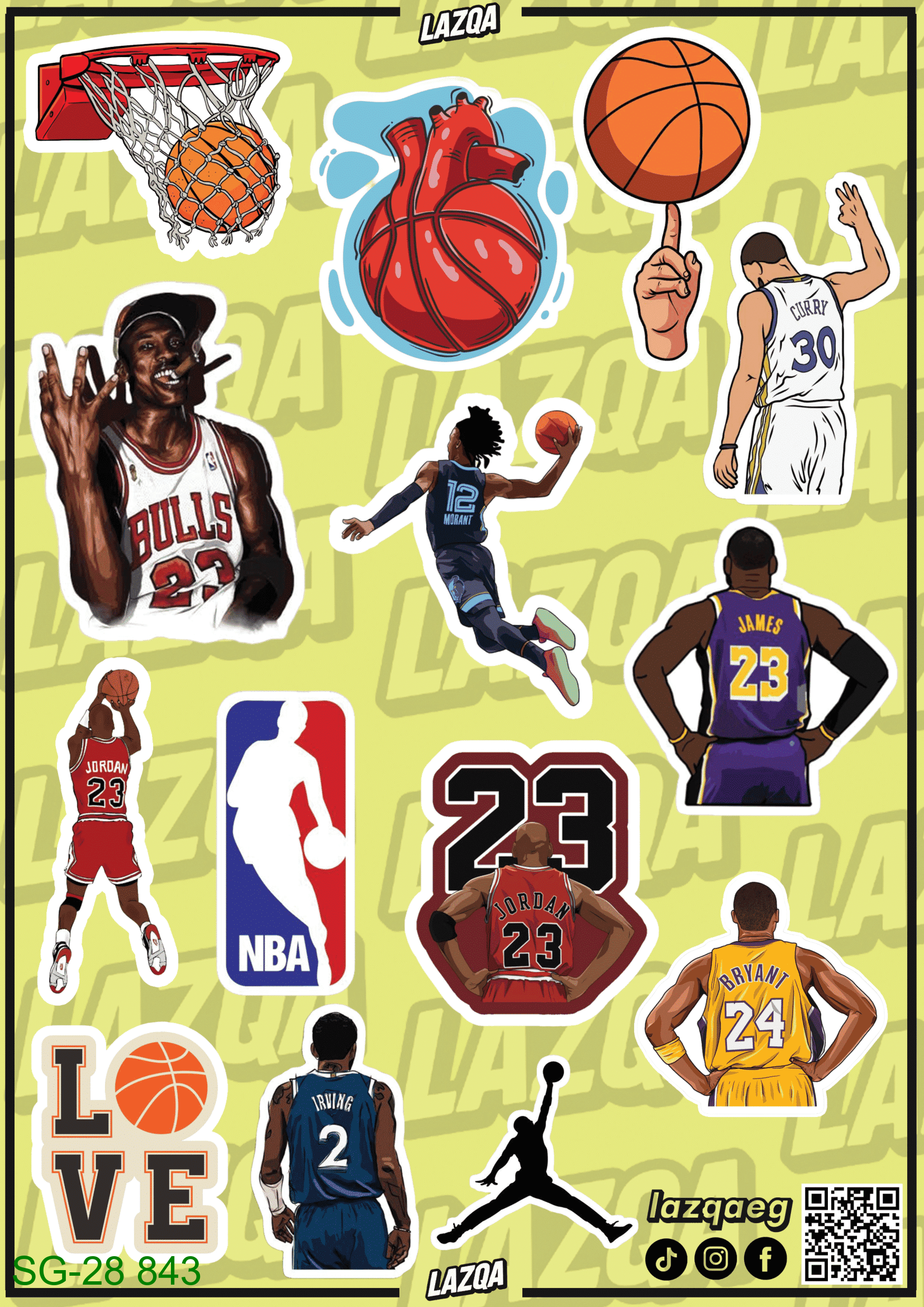 Basketball NBA Sheet [2]