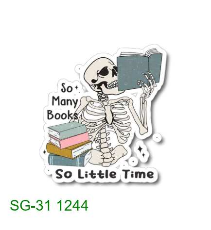 So many books