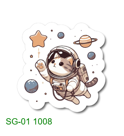Cat in the space